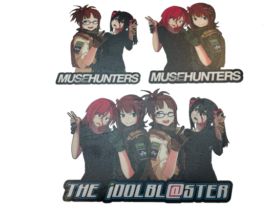 Love Live Hunting Club Stickers