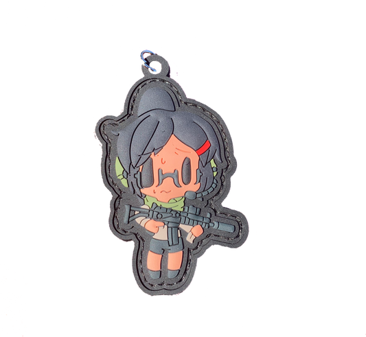 Chibi Tammy Hybrid PVC Patch/Strap