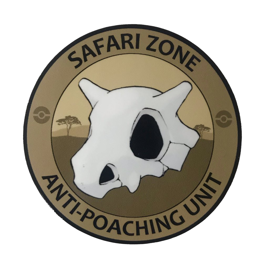 Safari Zone Anti Poaching Unit Sticker